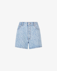 Gcds Monogram Denim Shorts